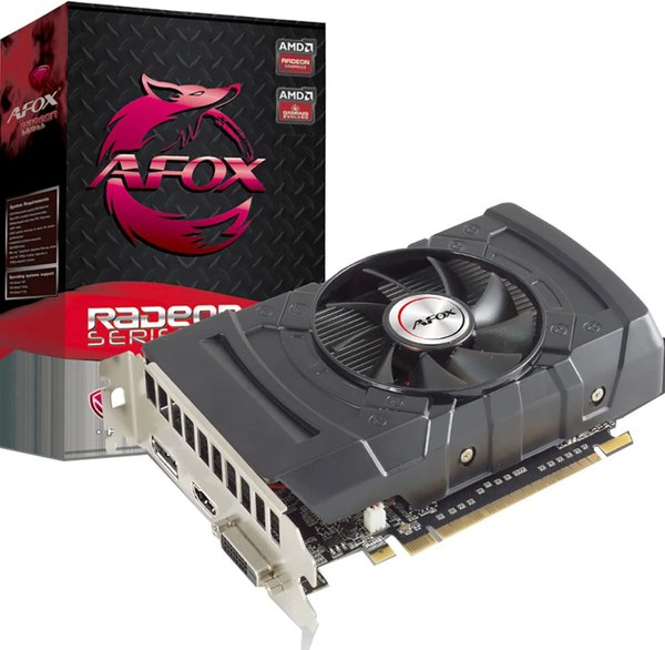 Видеокарта AFOX RX 550 4GB GDDR5 (AFRX550-4096D5H3)