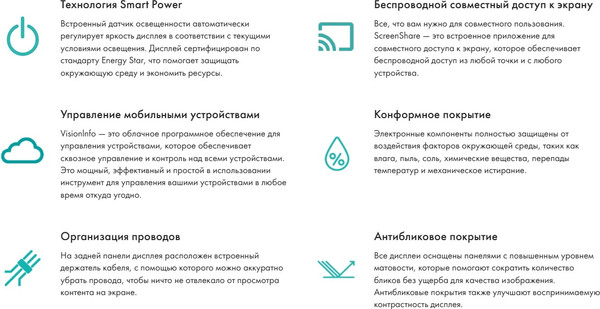 Информационная панель Hisense 55DM66D