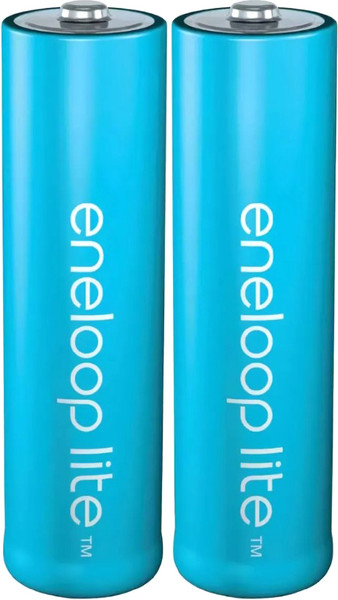 Комплект аккумуляторов Panasonic Eneloop Lite AAA 550mAh BL2 / BK-4LCCE/2BE - фото