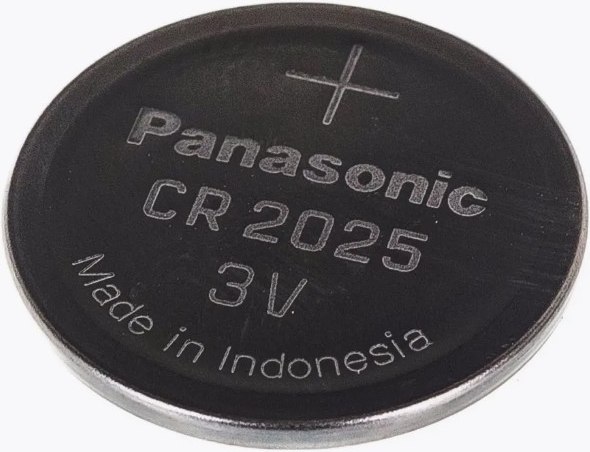 Комплект батареек Panasonic Lithium CR2025 BL6 (CR-2025EL/6BW)