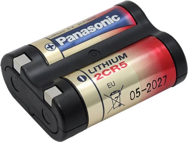 Батарейка Panasonic Lithium Power 2CR5 BL1 (2CR-5L/1B) - фото