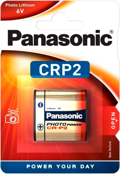 Батарейка Panasonic Lithium Power CRP2 BL1 (CR-P2L/1B) - фото