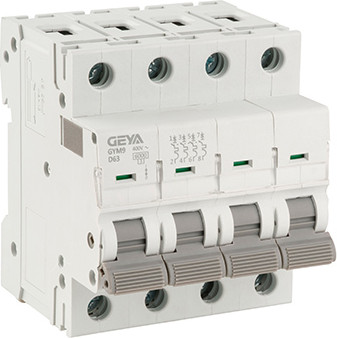 Выключатель автоматический Geya GYM9-4P-63D - фото