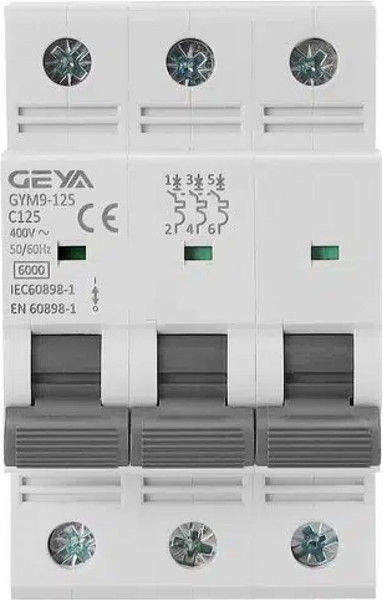 Выключатель автоматический Geya GYM9H-3P-1B