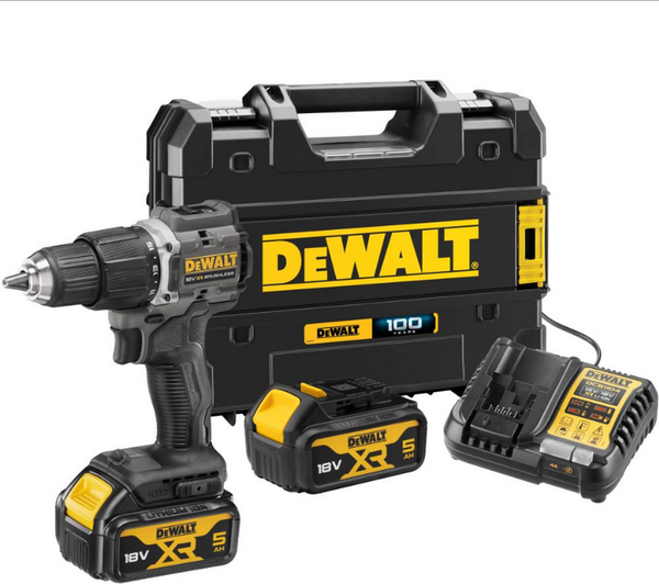 Профессиональная дрель-шуруповерт DeWalt DCD100P2T