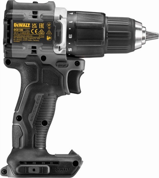 Профессиональная дрель-шуруповерт DeWalt DCD100P2T