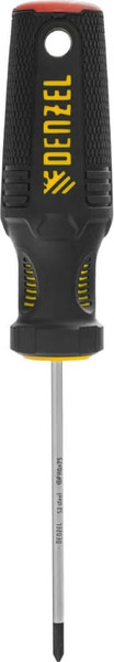Отвертка Denzel PH0х75 мм S2 / 121717 - фото