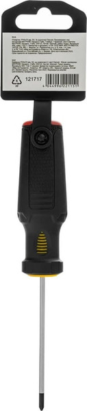 Отвертка Denzel PH0х75 мм S2 / 121717