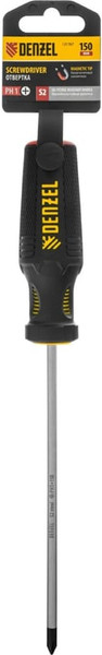 Отвертка Denzel PH1х150 мм S2 / 121767