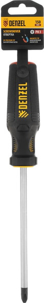 Отвертка Denzel PH3х150 мм CrV / 12184
