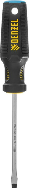 Отвертка Denzel SL5x100 мм S2 / 121967 - фото