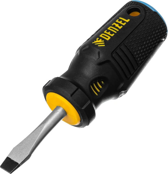 Отвертка Denzel SL6x38 мм S2 / 122017