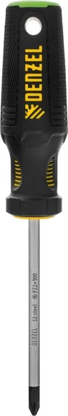 Отвертка Denzel PZ2x100 мм S2 / 122077 - фото