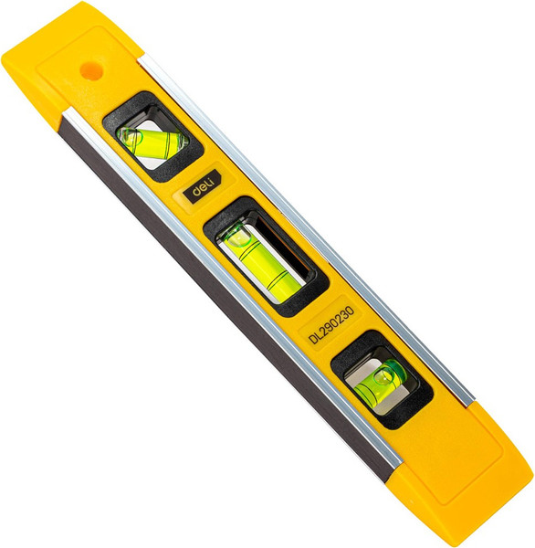 Уровень строительный Deli Пузырьковый / EDL290230 - фото