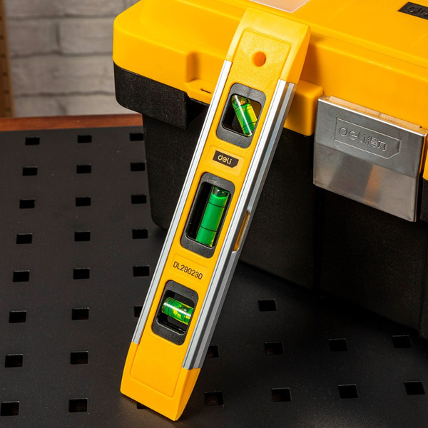 Уровень строительный Deli Пузырьковый / EDL290230