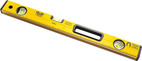 Уровень строительный Deli Пузырьковый / EDL290500 - фото