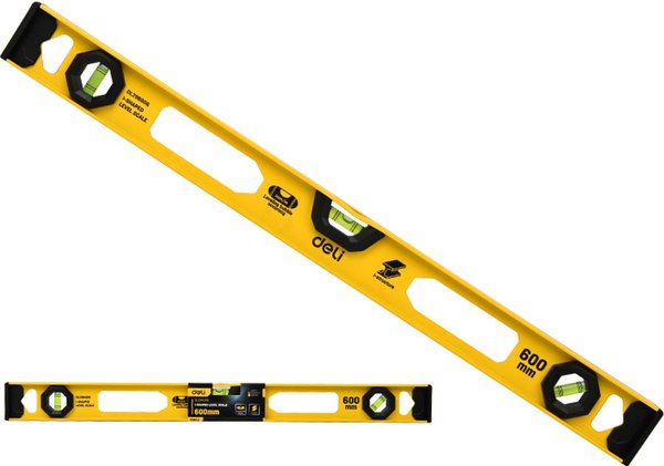 Уровень строительный Deli Пузырьковый / EDL29600G