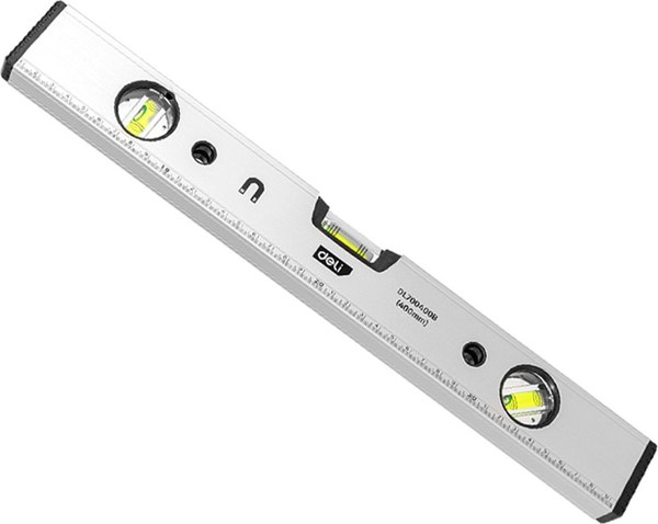 Уровень строительный Deli Пузырьковый / EDL700400B - фото