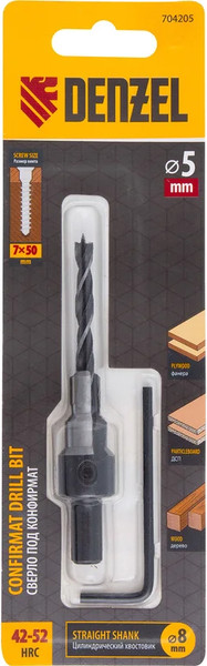 Сверло Denzel 704205