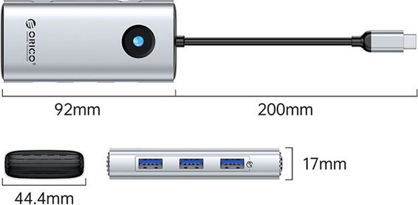 Док-станция для ноутбука Orico PW11-6P-SV-EP