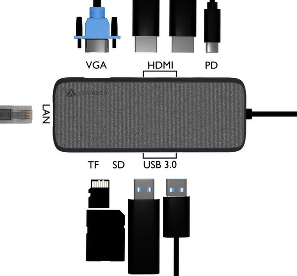 Док-станция для ноутбука Lyambda LC130