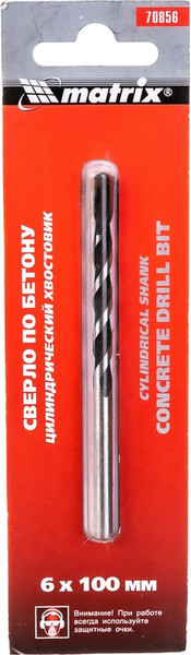 Сверло Matrix по бетону 70856