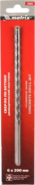Сверло Matrix по бетону 70866