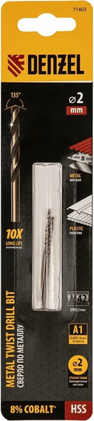 Набор сверл Denzel по металлу 71403