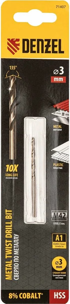 Сверло Denzel по металлу 71407