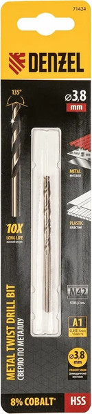 Сверло Denzel по металлу 71424