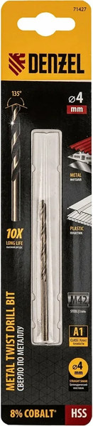 Сверло Denzel по металлу 71427