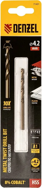Сверло Denzel по металлу 71431