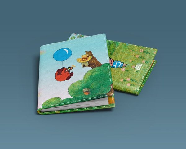 Обложка на паспорт Эксмо Винни-Пух / 9785042036170