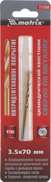 Сверло Matrix по металлу 717350