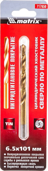 Сверло Matrix по металлу 717650