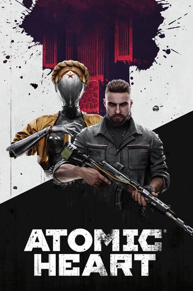 Обложка на паспорт Эксмо Atomic Heart. Близняшка и майор Нечаев / 9785041962852 - фото