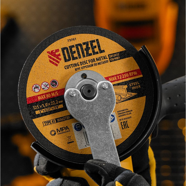 Отрезной диск Denzel 73761