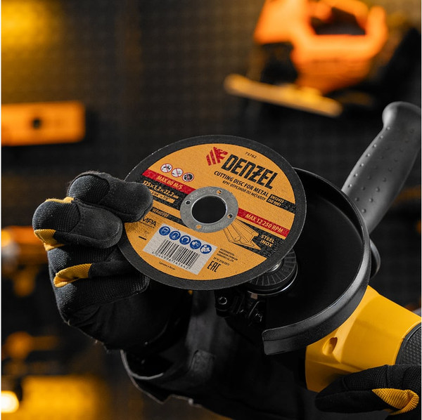 Отрезной диск Denzel по металлу 73762
