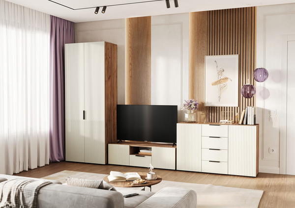 Тумба Стендмебель Соната КМ 01 (моно керамика/дуб крафт табачный)