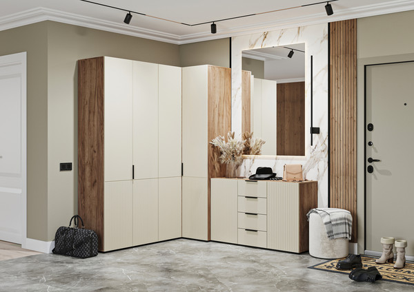 Тумба Стендмебель Соната КМ 01 (моно керамика/дуб крафт табачный)