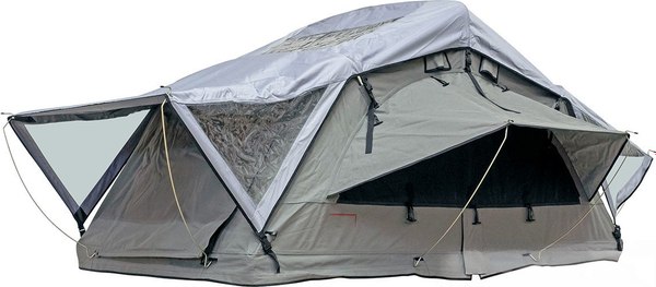 Палатка на крышу автомобиля Риф Soft RT02-120 Pro / RIFRT0212080001 (серый) - фото