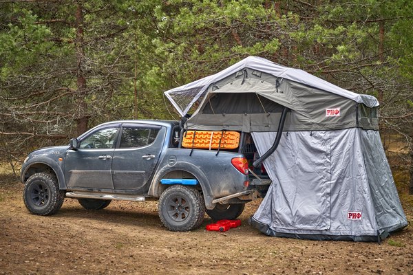 Палатка на крышу автомобиля Риф Soft RT02-120 Pro / RIFRT0212080001 (серый)