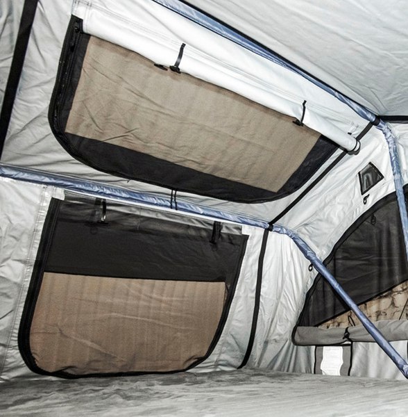 Палатка на крышу автомобиля Риф Soft RT02-140 Pro / RIFRT0212080201 (серый)