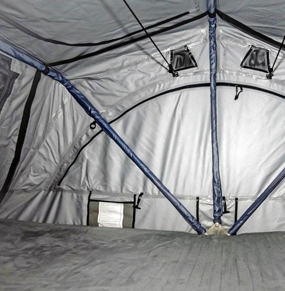 Палатка на крышу автомобиля Риф Soft RT02-160 Pro / RIFRT0212080301 (серый)