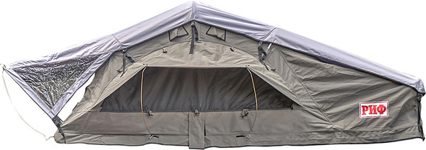 Палатка на крышу автомобиля Риф Soft RT02-180 Pro / RIFRT0212080401 (серый) - фото