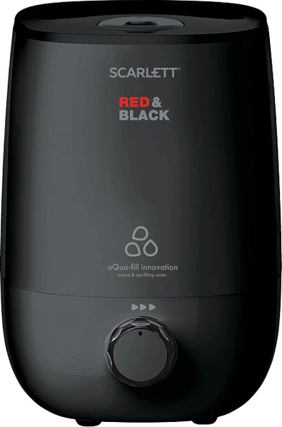 Ультразвуковой увлажнитель воздуха Scarlett SC-AH986M30 (красный/черный) - фото