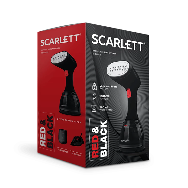 Отпариватель Scarlett SC-GS135S20 (красный/черный)