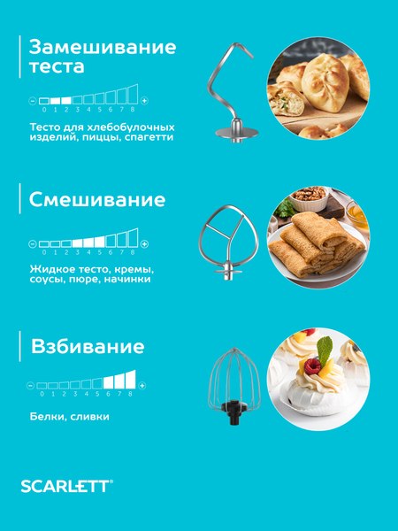Миксер стационарный Scarlett SC-SM10S53
