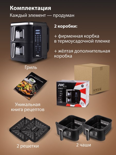 Аэрогриль JVC JK-MB105