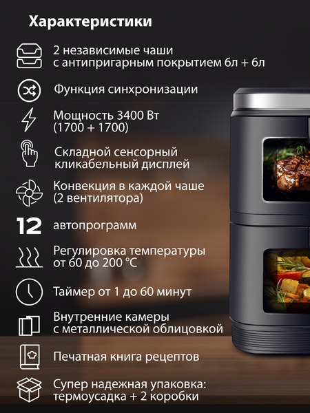 Аэрогриль JVC JK-MB105